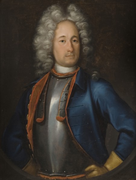 Olof Strömstierna, 1664-1730 (born Knape), 1715. Creator: Johann Heinrich Wedekind.