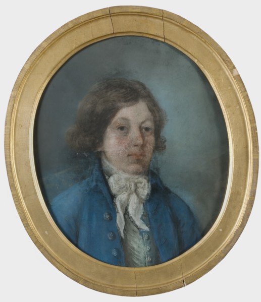 Portrait of the stable master Adam Ferdinand Drufva (1779-1838), c1800s. Creator: Jonas Forsslund.