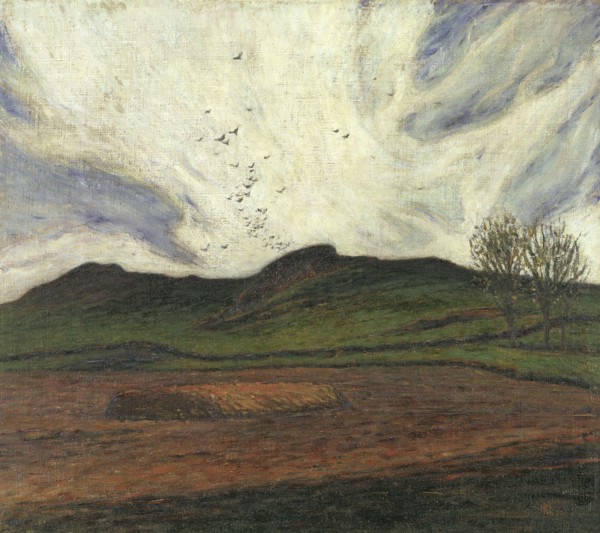 Storm Clouds, 1893. Creator: Karl Nordström.