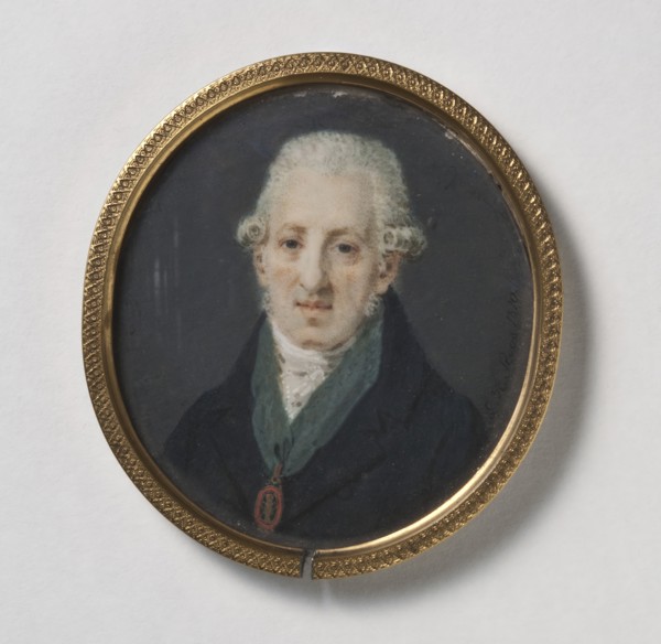 The Artist Louis Masreliez, 1810. Creator: Leonard Henrik Roos af Hjelmsater.