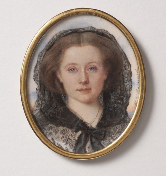 Unknown woman,  c.1850. Creator: Louise Besnard.