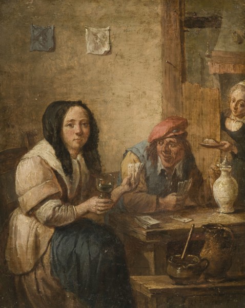 The Card Game, c17th century. Creator: Unknown.