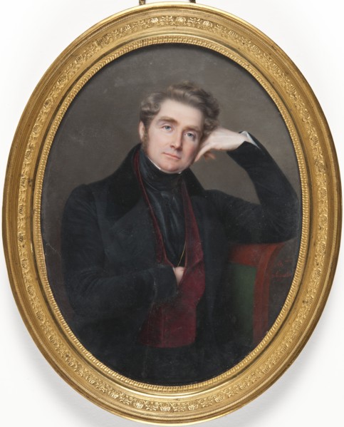 Portrait of a man, 19th century. Creator: Pauline Augustin.