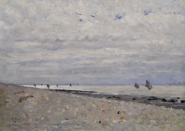 Sea Landscape off Honfleur, 1881. Creator: Sven Richard Bergh.