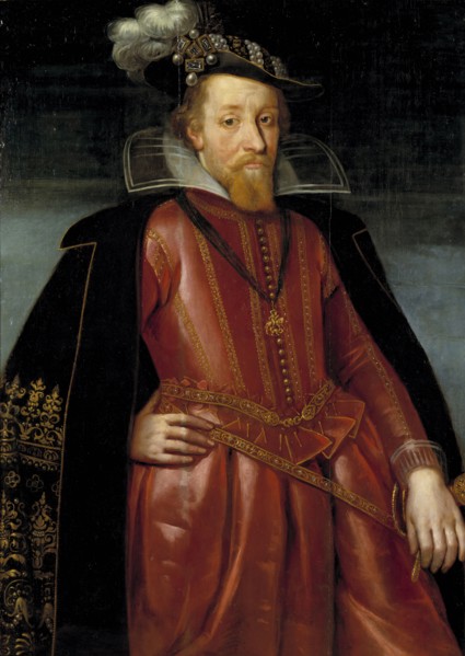 James I of England (1566-1625), c17th century. Creator: John de Critz the Elder.