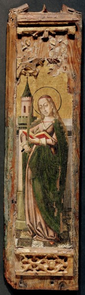 St Barbara, 16th century. Creator: Unknown.
