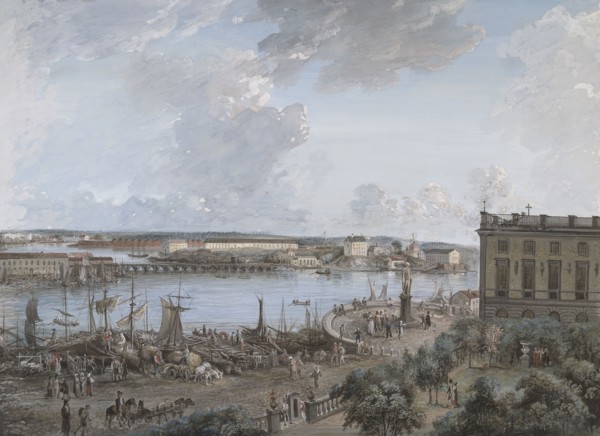 View of Stockholm, c18th century. Creator: Elias Martin.