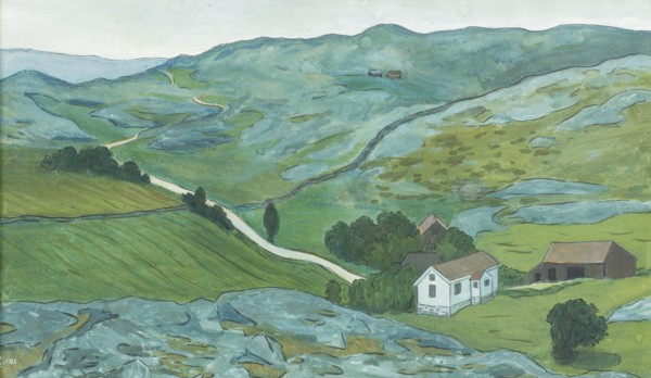 Waste Land, 1901. Creator: Ivar Arosenius.