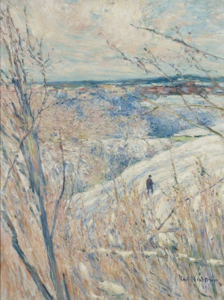 Winter, 1889. Creator: Karl Nordström.