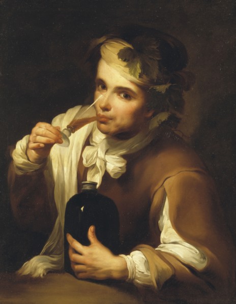 Young Man drinking Wine, c17th century. Creator: Unknown.