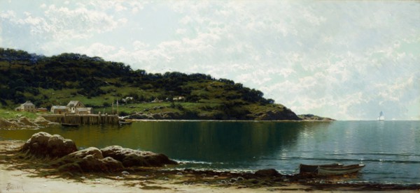 Along the Maine Coast (image 1 of 2), c1885. Creator: Alfred Thompson Bricher.