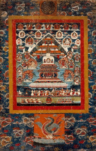 Commemoration Thangka for Bhimaratha Rite, between c1850 and c1875. Creator: Anon.