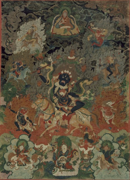 Shri (Palden Lhamo), between c1750 and c1850. Creator: Anon.