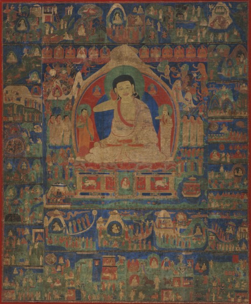 The Life of Milarepa (1040-1123) (image 1 of 4), c1500. Creator: Anon.