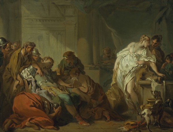 Death of Meleagros, c1727. Creator: Francois Boucher.