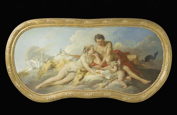 Venus and Mercury Instructing Cupid, 1738. Creator: Francois Boucher.