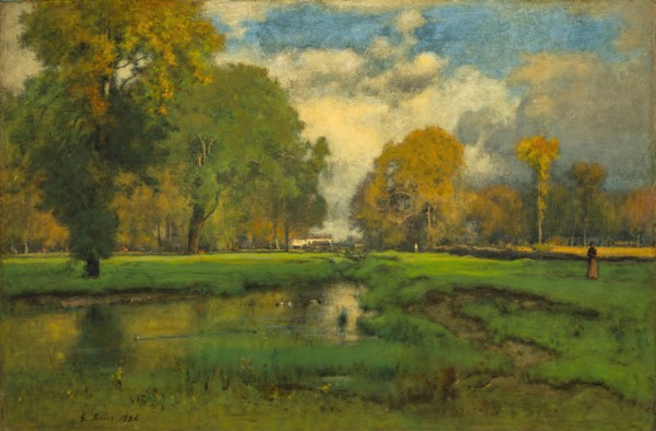 October (image 1 of 2), 1882 or 1886. Creator: George Inness.