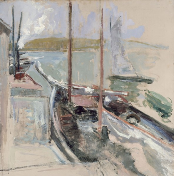 Harbor Scene, c1900. Creator: John Henry Twachtman.
