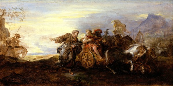 Scene from Ancient History, between c1680 and c1690. Creator: Joseph Parrocel.