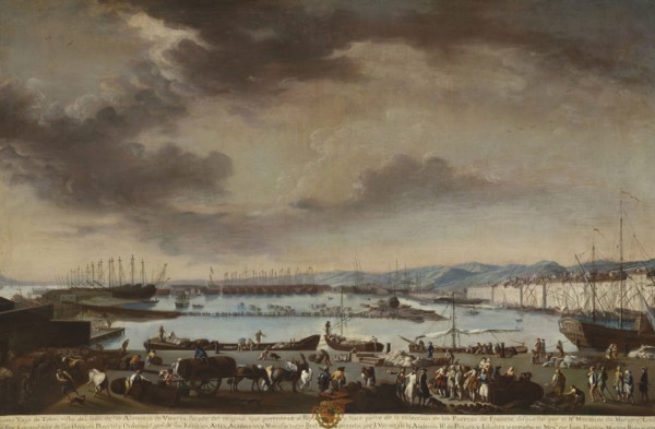 View of the Old Port of Toulon (El puerto viejo de Tolón) (image 2 of 2), 1771. Creator: Juan Patricio Morlete Ruiz.