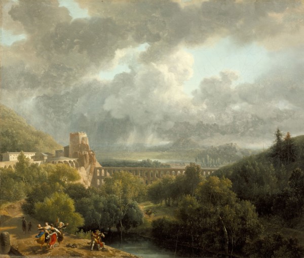 Landscape with an Aqueduct, 1810. Creator: Nicolas Antoine Taunay.