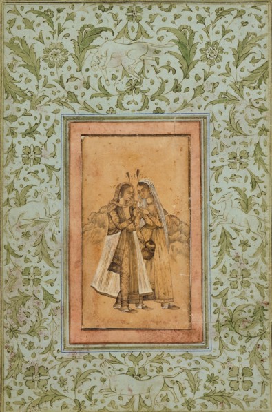 Ladies Sharing Wine, early 18th century. Creator: Unknown.