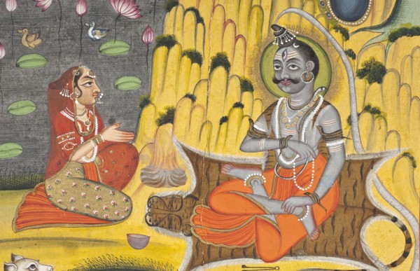 Parvati Worshipping Shiva (image 3 of 3), between 1750 and 1800. Creator: Unknown.