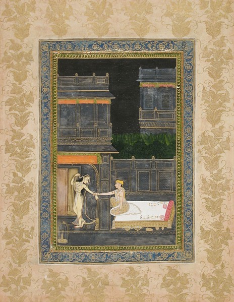 Love Scene at Night, between c1750 and c1800. Creator: Unknown.