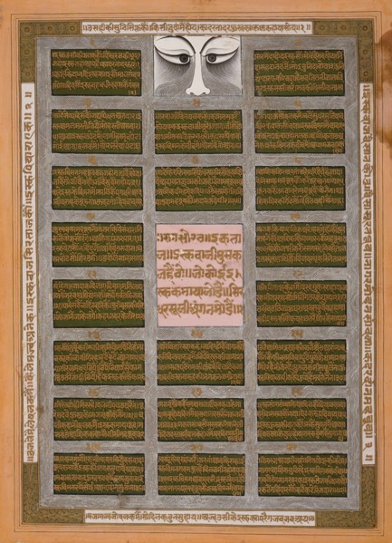 Maharaja Savant Singh's Tears Irrigate the Garden of His Poetry, between c1750 and c1775. Creator: Unknown.