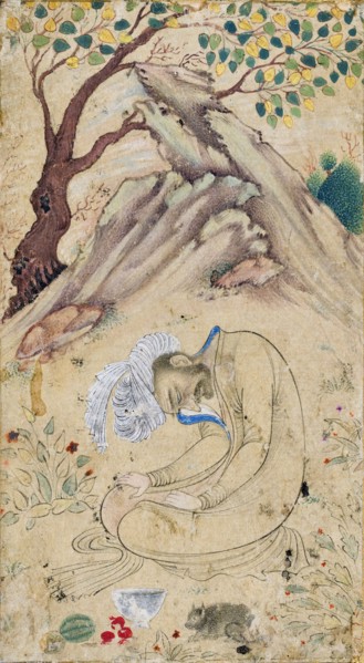 A Sufi in Ecstasy in a Landscape, between c1650 and c1660. Creator: Unknown.