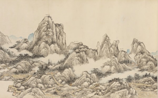 Traveling to the Southern Sacred Peak (image 18 of 28), between c1700 and c1800. Creator: Zhang Ruocheng.
