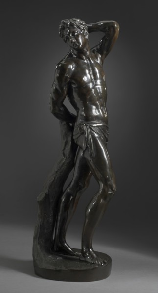 Saint Sebastian, 18th century cast. Creator: After Alessandro Vittoria (Italy, Trent, active Italy, Venice, 1525-1608).