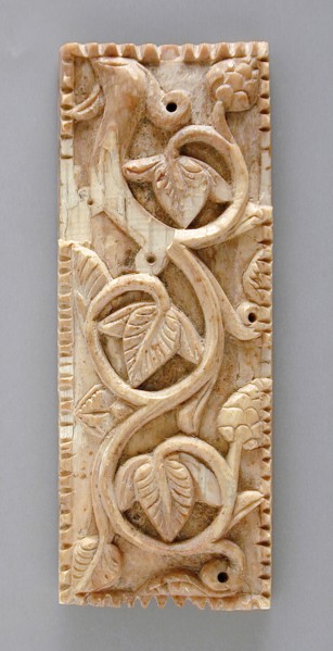 Plaque, 7th century. Creator: Unknown.