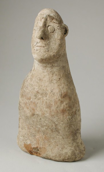 Seated Male Figure. Creator: Unknown.