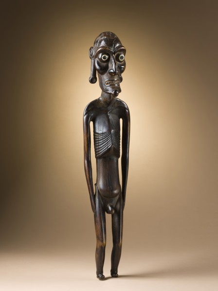 Ancestor Figure (moai kavakava) (image 1 of 3), c.1830. Creator: Unknown.