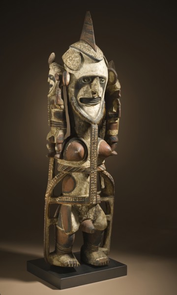 Memorial Figure (uli, selambungin lorong type) (image 1 of 2), c.1900. Creator: Unknown.
