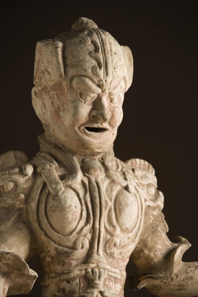 Funerary Sculpture of a Soldier (image 2 of 2), between c.618 and c.700. Creator: Unknown.