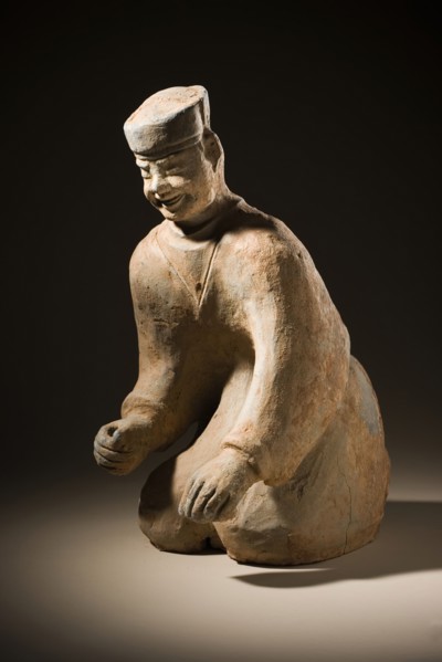 Funerary Sculpture of a Man (image 1 of 2), 25-220. Creator: Unknown.
