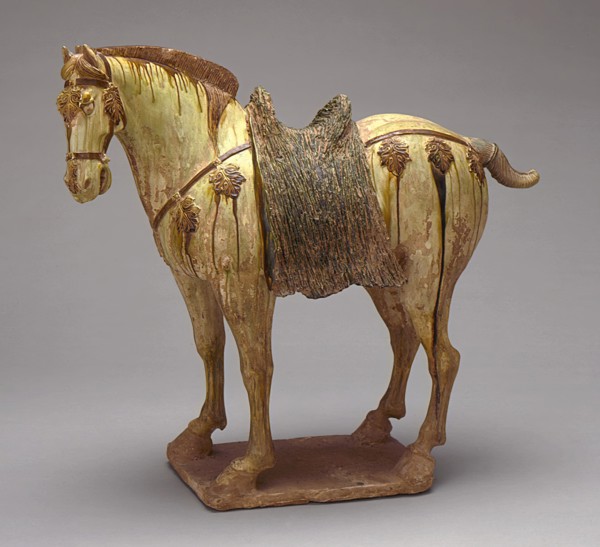 Funerary Sculpture of a Horse, between c.700 and c.800. Creator: Unknown.