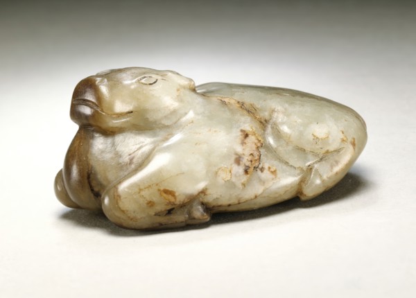 Crouching Water Buffalo, between 317 and 581. Creator: Unknown.