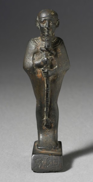 Standing Ptah Figurine, Late Period-Ptolemaic Period (probably between 380-100 BCE). Creator: Unknown.
