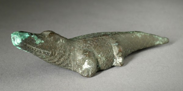 Crocodile Figurine, Late Period-Roman Period (711 BCE-150 CE). Creator: Unknown.