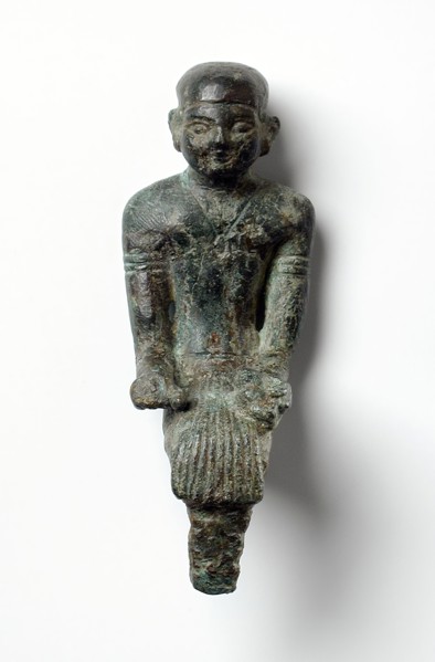 Kneeling Figure of the Priest Pa-Di-Bastet, Late Period (711-332 BCE). Creator: Unknown.