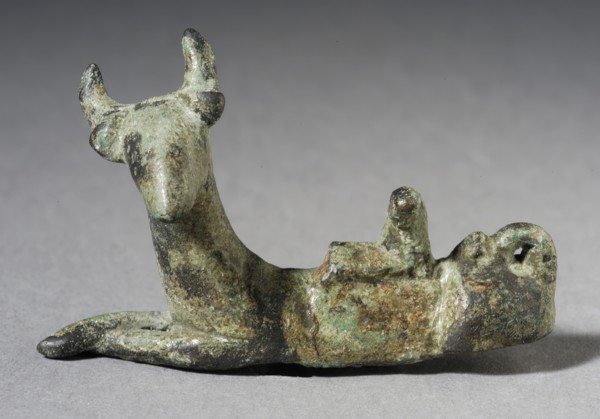 Fibula with Architectural Design, Roman Period (30 BCE-395 CE) or later. Creator: Unknown.