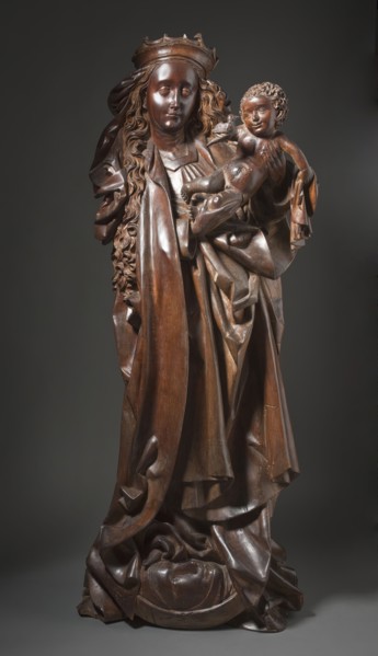 Virgin and Child Standing upon the Moon, between c.1480 and c.1500. Creator: Unknown.