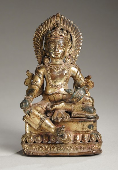 Jambhala, The Buddhist God of Riches, 1643. Creator: Unknown.
