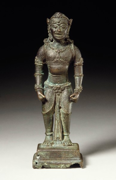Demonic Figure (Rakshasa) (image 1 of 2), 14th-early 16th century. Creator: Unknown.