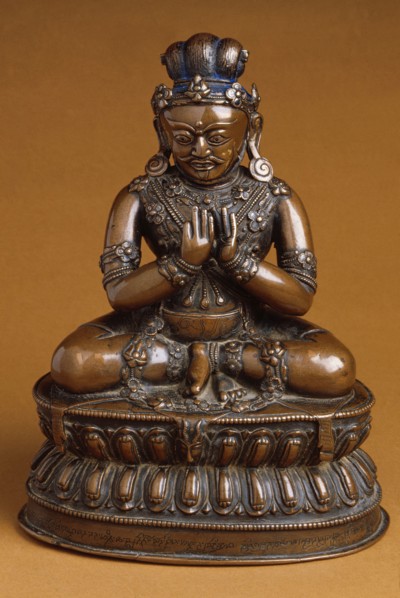 The Mahasiddha (Great Adept) Virupa, 837-909 (image 1 of 2), 15th century. Creator: Unknown.