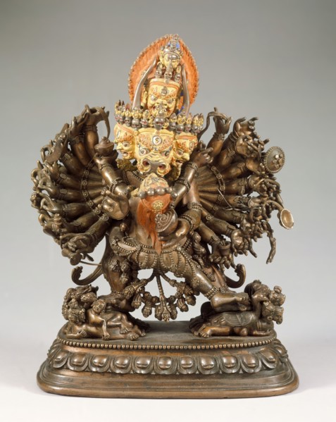 Vajrabhairava, 17th century. Creator: Unknown.