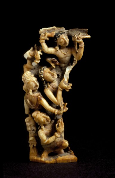 A Group of Attendants, 8th century or earlier. Creator: Unknown.